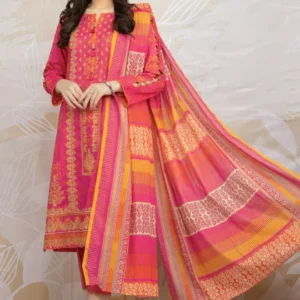 Sapphire - Winter 3PC Khaddar Printed Suit - BFB0028