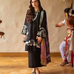 Lawn chickenkari full heavy embroidery work Brand :*MUSHQ* Lawn CollectionÂ