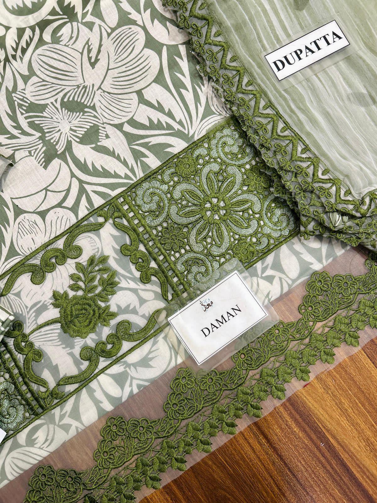 *SUMMER PRESENTING ANEELS BRAND LUXURY PREMIUM EMBROIDERED VOL* - Image 5
