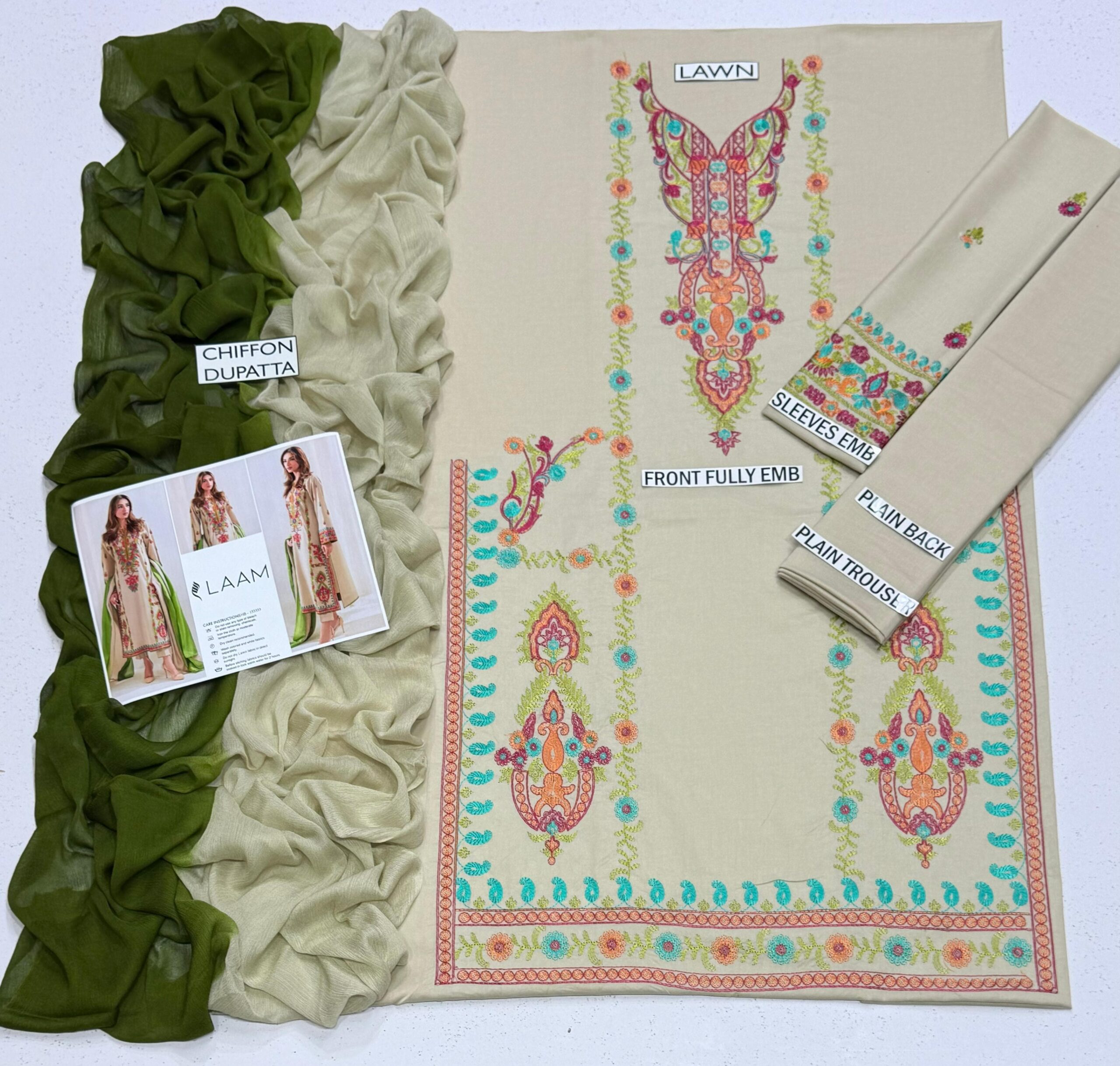 *PRESENTING LAAM BRAND LUXURY BRAND EMBROIDERED HIT CODE* - Image 4