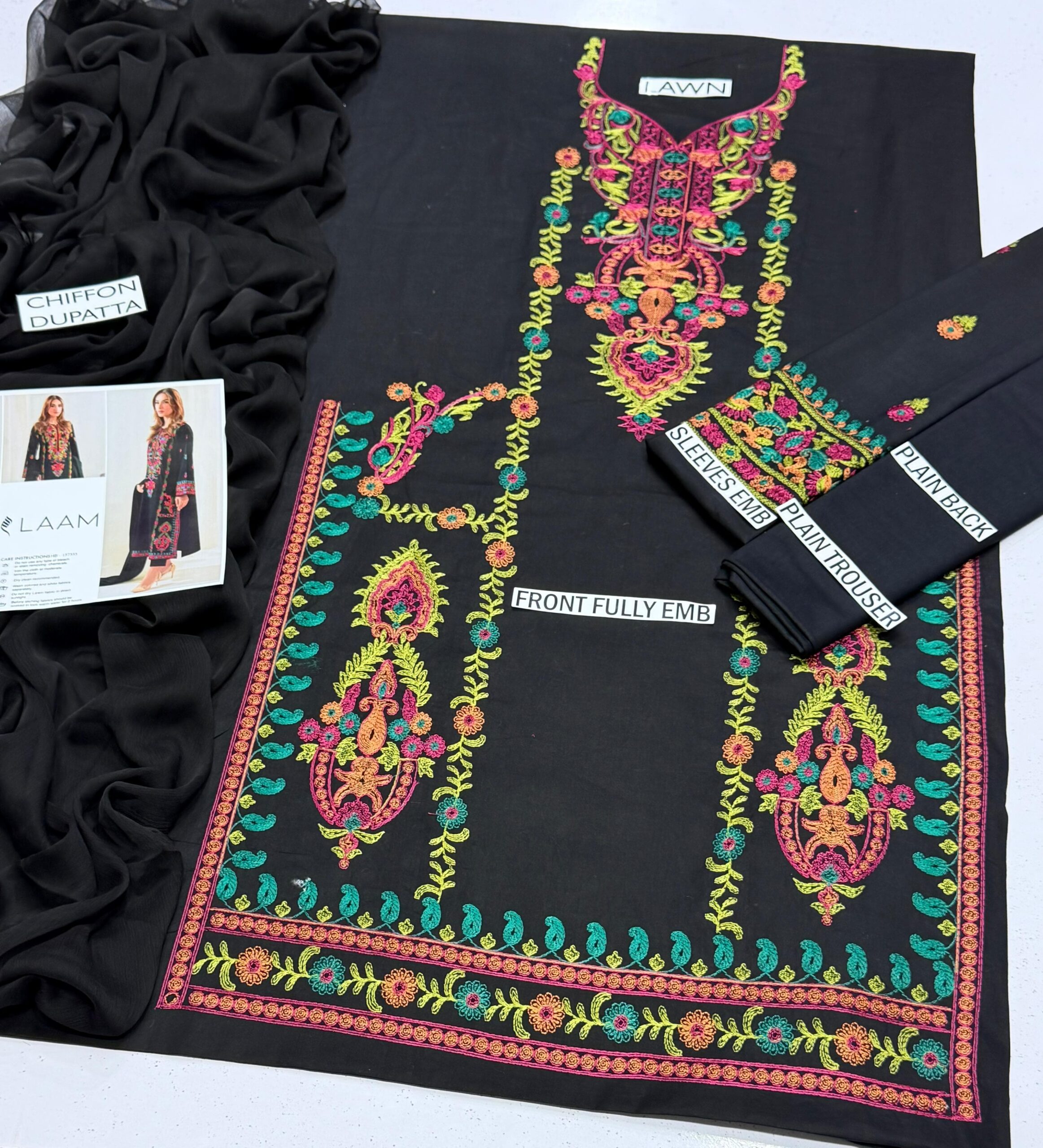 *PRESENTING LAAM BRAND LUXURY BRAND EMBROIDERED HIT CODE* - Image 6